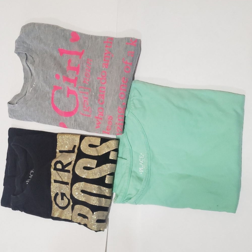 Girls Long sleeve top- 3 sets